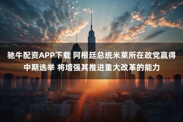 驰牛配资APP下载 阿根廷总统米莱所在政党赢得中期选举 将增强其推进重大改革的能力