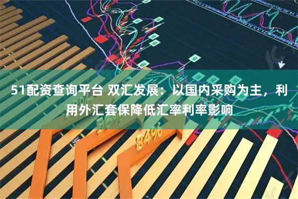 51配资查询平台 双汇发展：以国内采购为主，利用外汇套保降低汇率利率影响